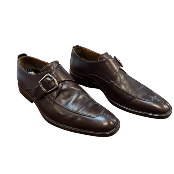 Mens, Toschi Dress Shoe.  Color: Brown, Size: 10 1/2